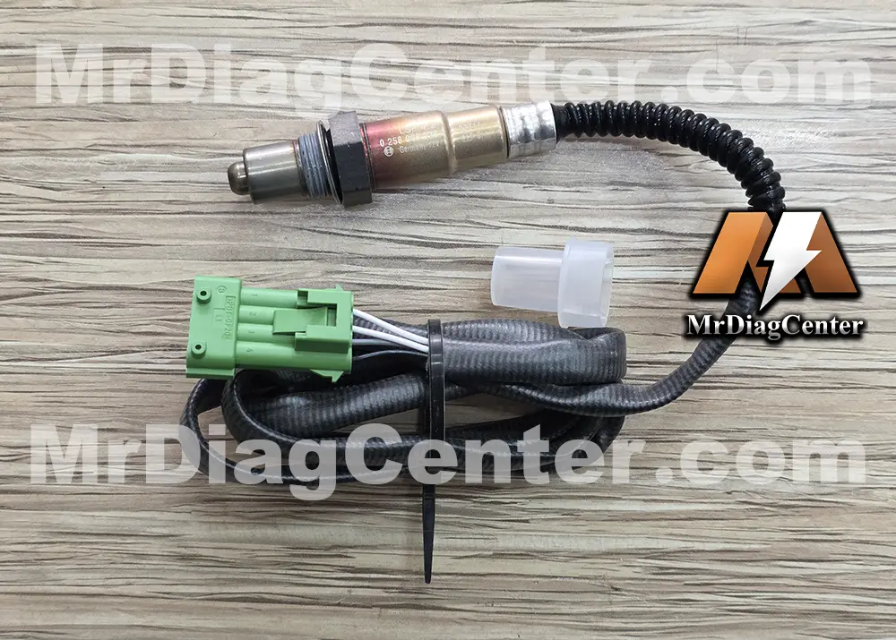 سنسور اکسیژن بوش و ساژم سوکت سبز (سیم 1 متر)